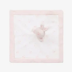 Emile et Rose Baby Girls Pink Bunny Cotton Doudou (30cm)