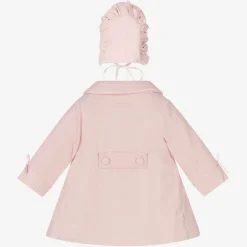 Beau KiD Baby Girls Pink Coat & Bonnet Set Best