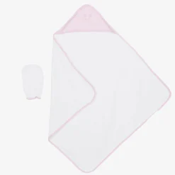 Kissy Kissy Baby Girls Pink Cotton Beary Best Friends Towel Set Online