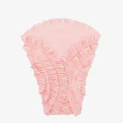 Lemon Loves Layette Baby Girls Pink Cotton Blanket (86cm) RoseShadow Clearance