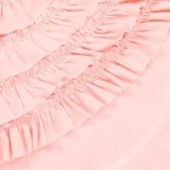 Lemon Loves Layette Baby Girls Pink Cotton Blanket (86cm) RoseShadow Clearance