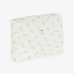 Chloé Baby Girls Pink Cotton Changing Mat Gift Set