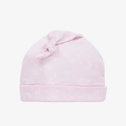 Kissy Kissy Baby Girls Pink Cotton Crescent Moonlight Hat Best