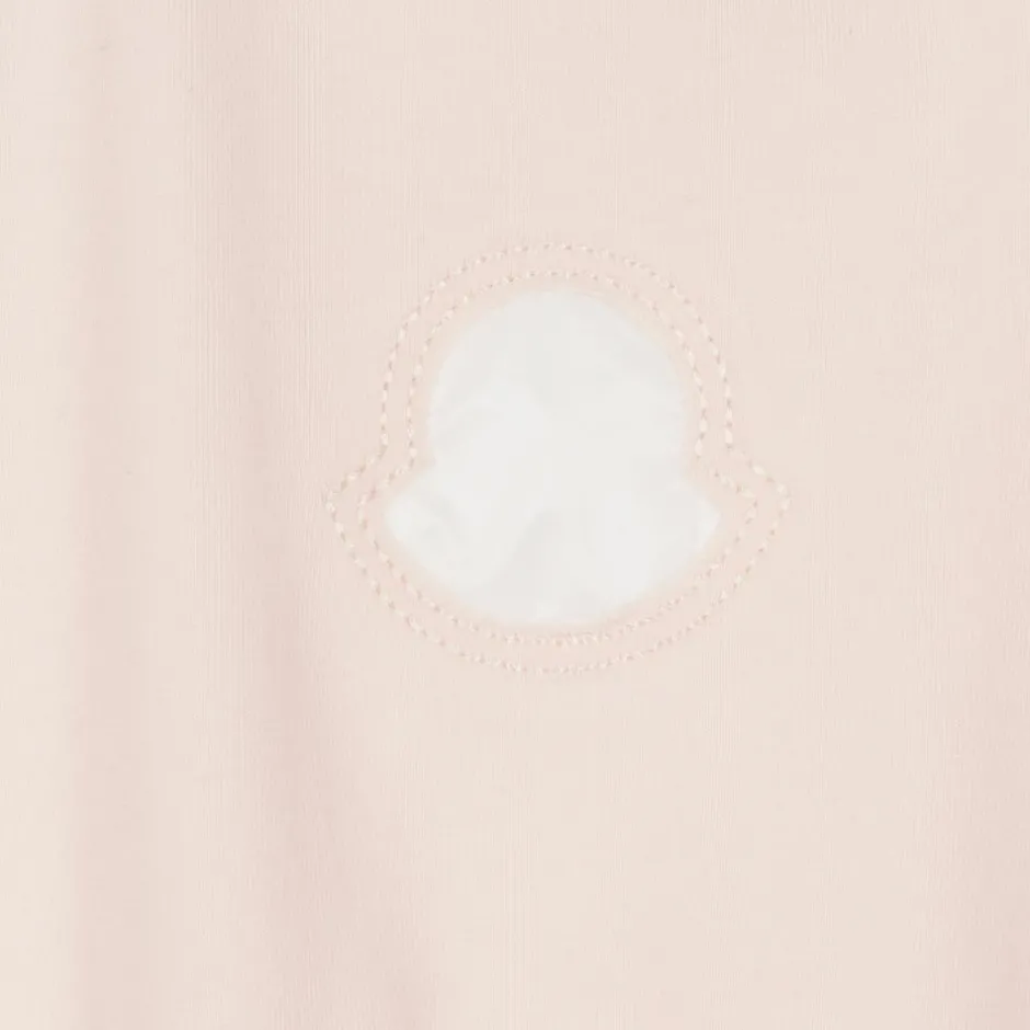 Moncler Enfant Baby Girls Pink Cotton Dress Hot