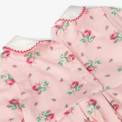 Rachel Riley Baby Girls Pink Cotton Jersey Dress Sale