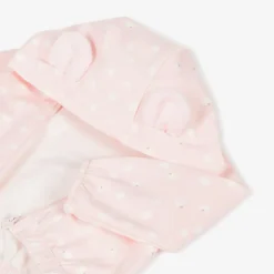 Mayoral Newborn Baby Girls Pink Cotton Tracksuit Set New