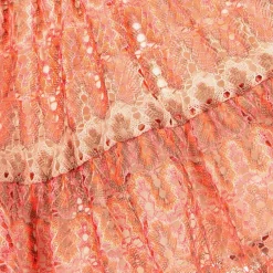 AIGNER Baby Girls Pink Crochet Lace Skirt Hot