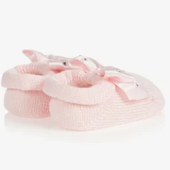 Story Loris Baby Girls Pink Headband & Booties Gift Set Clearance