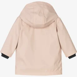 Petit Bateau Baby Girls Pink Hooded Raincoat Discount