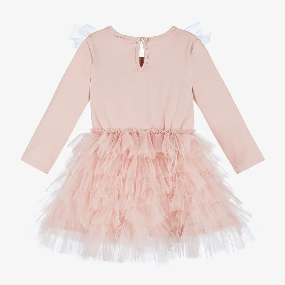 Tutu du Monde Baby Girls Pink Jersey & Tulle Tutu Dress Outlet