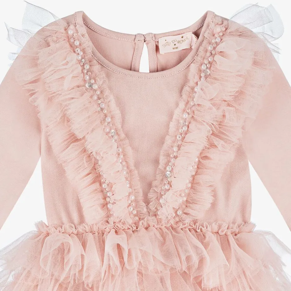 Tutu du Monde Baby Girls Pink Jersey & Tulle Tutu Dress Outlet