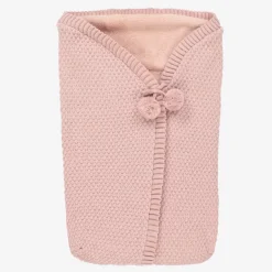 Mebi Baby Girls Pink Knitted Nest (62cm) Sale
