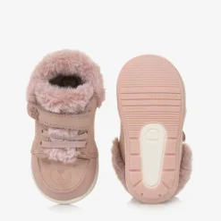 Mayoral Baby Girls Pink Leather First Walkers Hot
