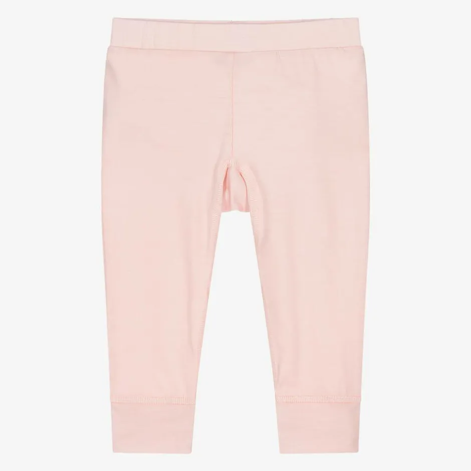 Smalls Merino Baby Girls Pink Merino Wool Joggers Online
