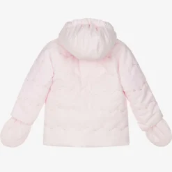 Emile et Rose Baby Girls Pink Padded Jacket Hot