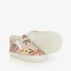 Etro Baby Girls Pink Paisley Floral Shoes Sale