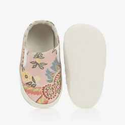 Etro Baby Girls Pink Paisley Floral Shoes Sale