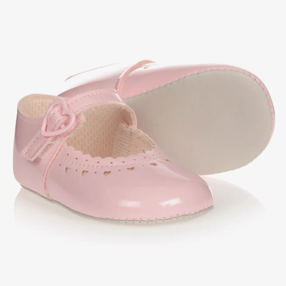 Early Days Baby Girls Pink Patent Pre-Walker Shoes Best