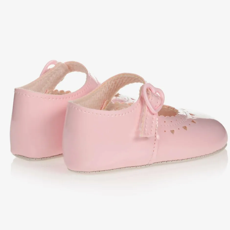 Early Days Baby Girls Pink Patent Pre-Walker Shoes Best