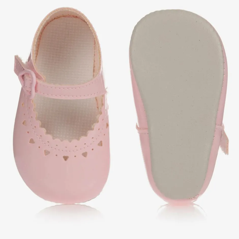 Early Days Baby Girls Pink Patent Pre-Walker Shoes Best