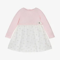 Paz RodrÃguez Baby Girls Pink Penguin Wool & Cotton Dress Outlet