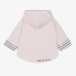 Week-end à la mer Baby Girls Pink Rain Cape Sale