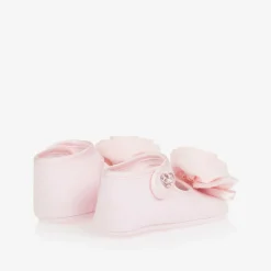 Monnalisa Baby Girls Pink Rose Pre-Walker Shoes Online