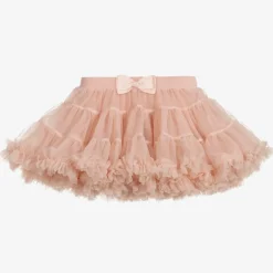 Angels Face Baby Girls Pink Tulle Tutu Skirt Blush Online