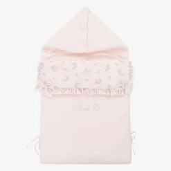 Pureté Du... Bébé Baby Girls Pink Velour Nest (87cm) Outlet