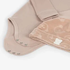 Guess Baby Girls Pink Velour Trouser Set Hot