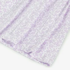 Kissy Kissy Baby Girls Purple Cotton Summer Gardens Dress Discount