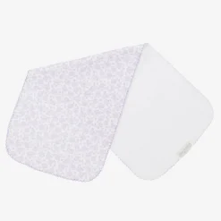 Kissy Kissy Baby Girls Purple Summer Gardens Burp Cloth (49cm) Sale