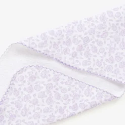 Kissy Kissy Baby Girls Purple Summer Gardens Burp Cloth (49cm) Sale