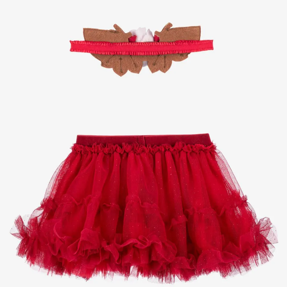 Mayoral Newborn Baby Girls Red Tutu Skirt Best