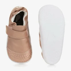 Bobux Baby Girls Rose Gold Leather First Walkers Clearance