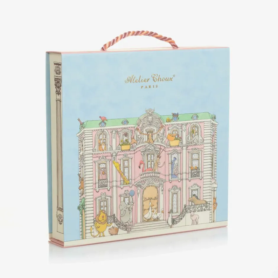 Atelier Choux Paris Baby Girls White Balloons Swaddle (97cm) Discount