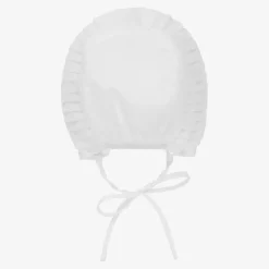 Sarah Louise Baby Girls White Bonnet Sale