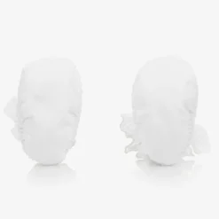 Sarah Louise Baby Girls White Booties Best