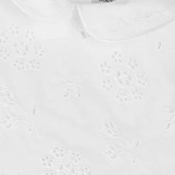 Dolce amp; Gabbana Baby Girls White Broderie Anglaise Dress Discount