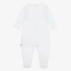 G.H.Hurt amp; Son Baby Girls White Cotton & Pink Wool Gift Set Clearance