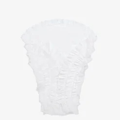 Lemon Loves Layette Baby Girls Cotton Blanket (86cm) White Sale