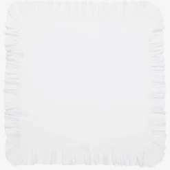 Lemon Loves Layette Baby Girls Cotton Blanket (90cm) White Discount