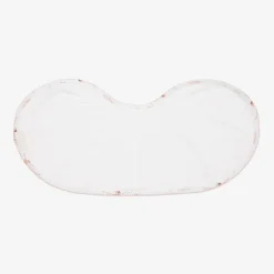 My Little Pie Baby Girls White Cotton Opera Burp Cloth (59cm)