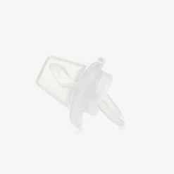 Guess Baby Girls White Dummy & Clip Set Online