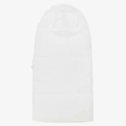 Lapin House Baby Girls White Floral Bow Nest