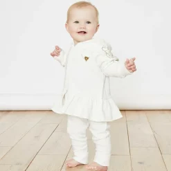 Angels Face Baby Girls White Tracksuit Outlet