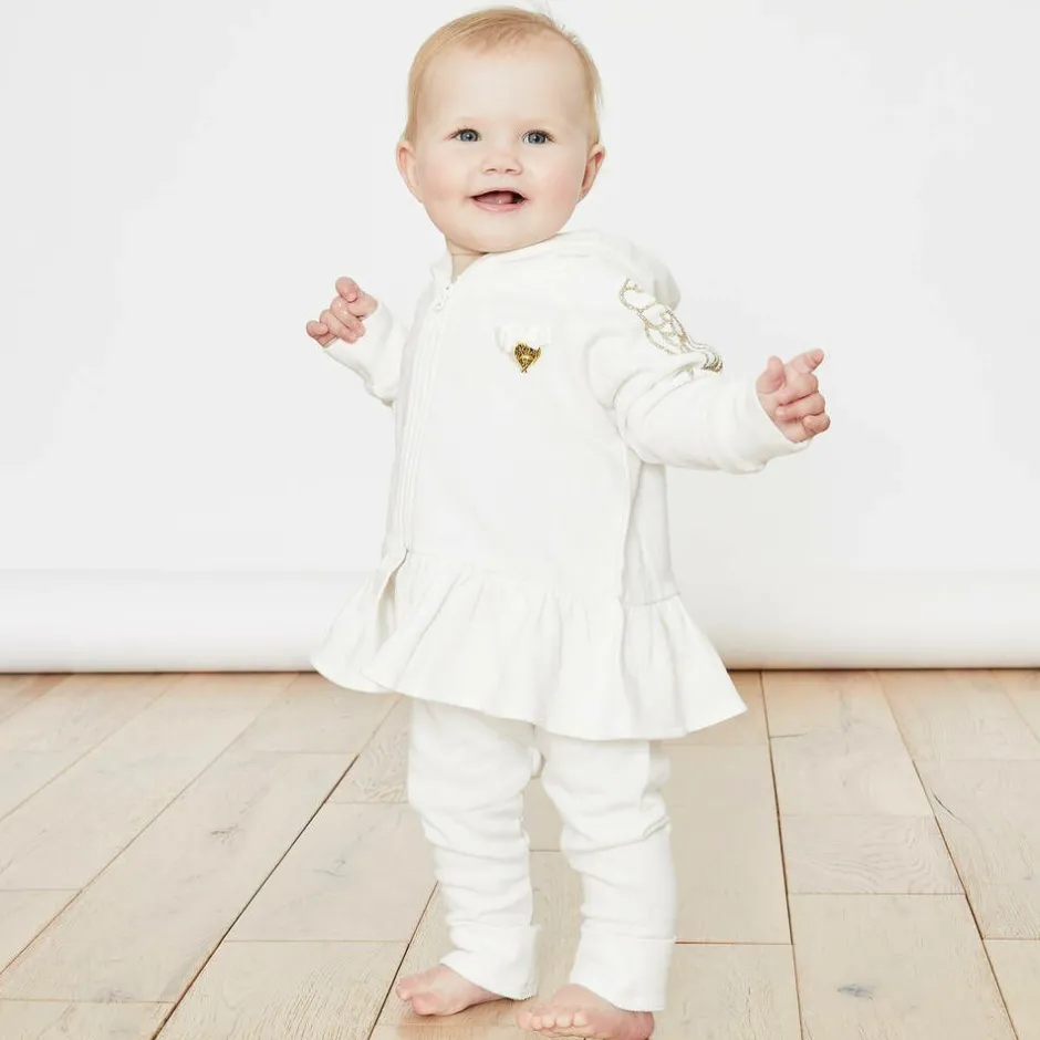 Angels Face Baby Girls White Tracksuit Outlet