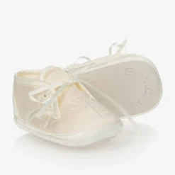 Sarah Louise Baby Ivory Pre-Walker Shoes Clearance