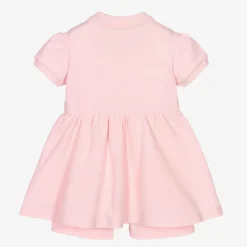 Versace Baby Pink Medusa Polo Dress Hot