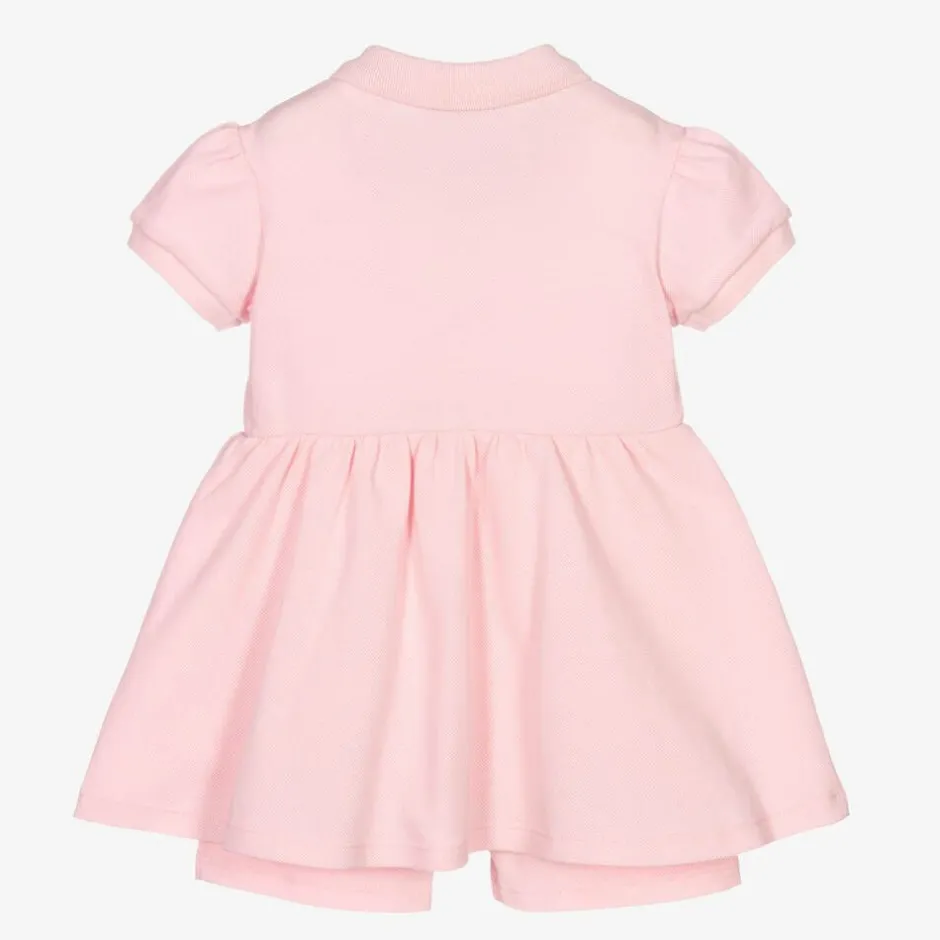 Versace Baby Pink Medusa Polo Dress Hot